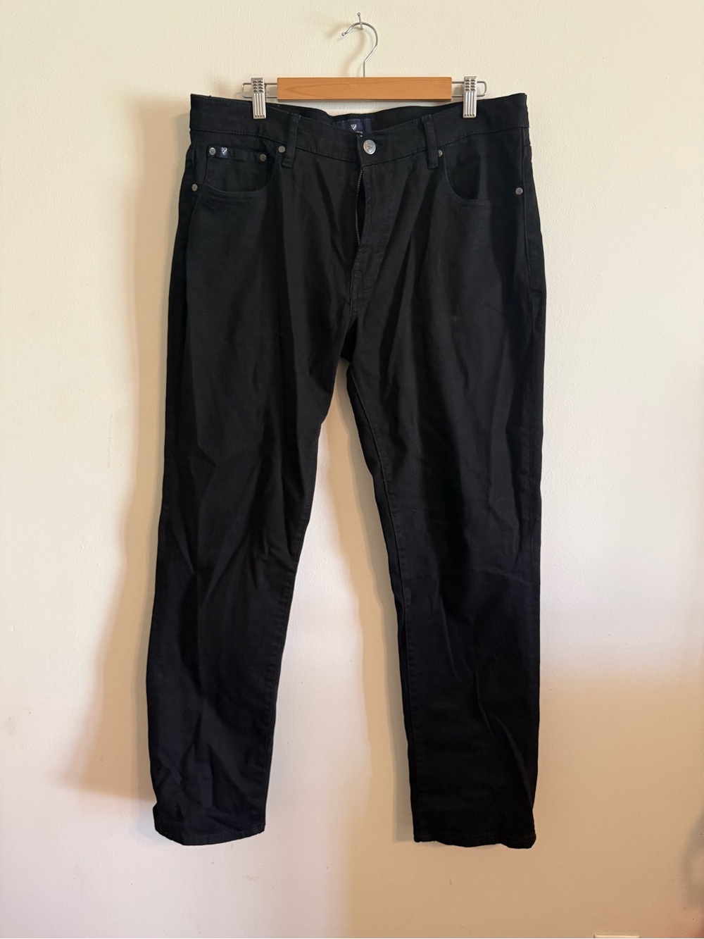 Daniel Cremieux Black Straight-Leg Jeans